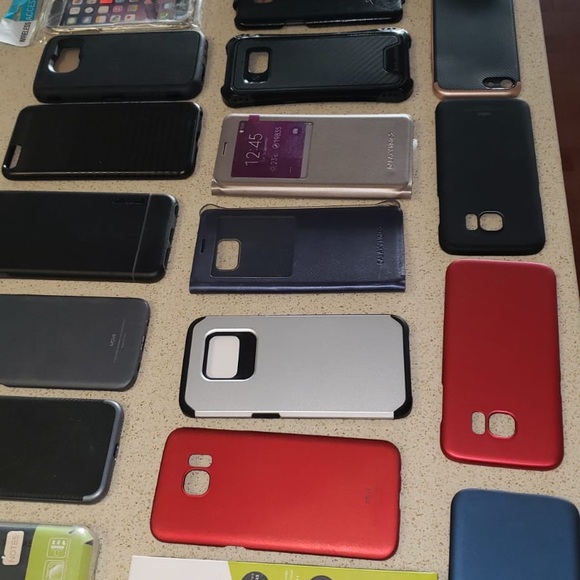 Lot Assorted Phone Cases iPhone Samsung Galaxy - Picture 2 of 8